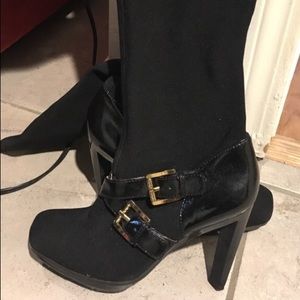 Black Michael Kors Allister boots
